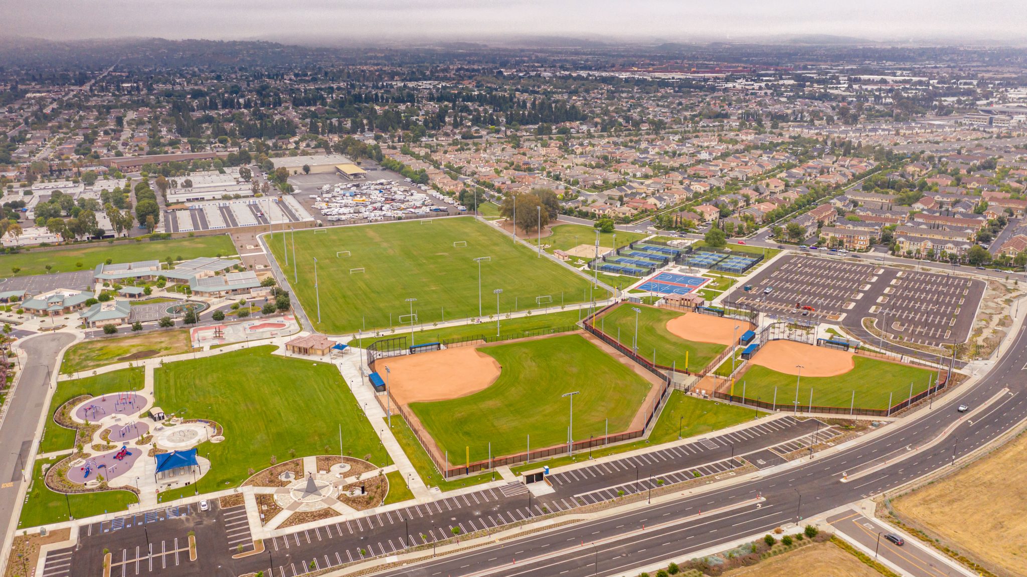 Veterans Sports Park at Tustin Legacy Park LA Engineering